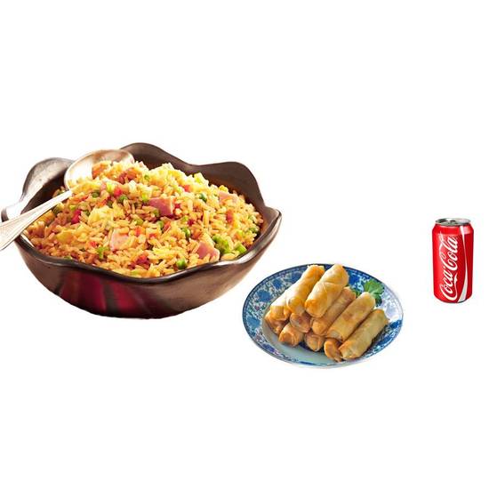 Yangzhou Fried Rice Combo 扬州炒饭套餐